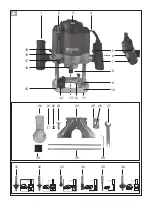 Предварительный просмотр 3 страницы Parkside POF 1200 B2 Original Instructions Manual