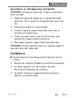 Предварительный просмотр 20 страницы Parkside PP 18 A1 Operation And Safety Notes, Notes For Parents