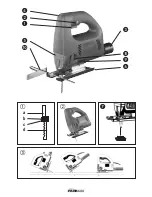 Preview for 3 page of Parkside PPH SS 670 PENDULUM ACTION JIGSAW Operating Instructions Manual