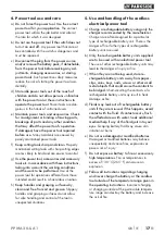 Предварительный просмотр 22 страницы Parkside PPMA 20-Li A1 Translation Of The Original Instructions