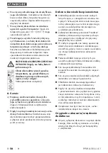 Предварительный просмотр 61 страницы Parkside PPMA 20-Li A1 Translation Of The Original Instructions