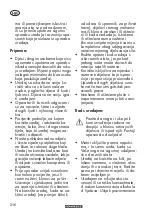 Preview for 216 page of Parkside PRMA 40-Li C1 Original Instructions Manual