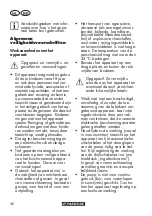 Предварительный просмотр 46 страницы Parkside PRP 400 A1 Translation Of The Original Instructions