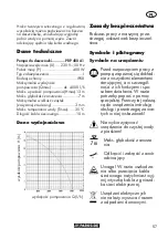 Предварительный просмотр 57 страницы Parkside PRP 400 A1 Translation Of The Original Instructions