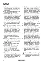 Предварительный просмотр 8 страницы Parkside PRPA 20-Li A1 Translation Of The Original Instructions