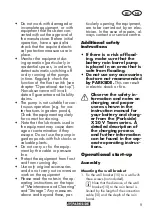 Предварительный просмотр 9 страницы Parkside PRPA 20-Li A1 Translation Of The Original Instructions