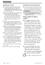 Preview for 10 page of Parkside PRSA 20-Li A1 Translation Of The Original Instructions