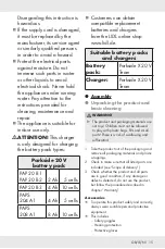 Preview for 17 page of Parkside PRTA 20-Li D3 User Manual