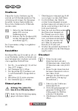 Preview for 28 page of Parkside PS 2900 A1 Translation Of The Original Instructions