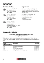 Preview for 32 page of Parkside PS 2900 A1 Translation Of The Original Instructions