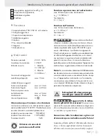 Предварительный просмотр 6 страницы Parkside PSB 1050 A1 -  5 Operation And Safety Notes