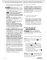 Предварительный просмотр 19 страницы Parkside PSB 1050 A1 -  5 Operation And Safety Notes