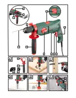 Preview for 3 page of Parkside PSB 1050 A1 -  6 Operation And Safety Notes