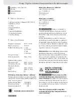 Preview for 17 page of Parkside PSB 1050 A1 Operation And Safety Notes