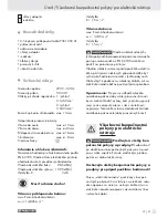 Preview for 57 page of Parkside PSB 1050 A1 Operation And Safety Notes