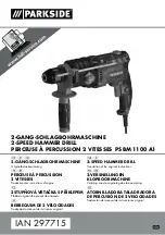 Parkside PSBM 1100 A Translation Of The Original Instructions preview