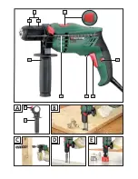 Предварительный просмотр 3 страницы Parkside PSBM 500 A1 -  3 Operation And Safety Notes