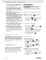 Предварительный просмотр 9 страницы Parkside PSBM 500 A1 -  3 Operation And Safety Notes