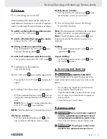 Предварительный просмотр 10 страницы Parkside PSBM 500 A1 -  3 Operation And Safety Notes