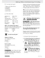 Предварительный просмотр 24 страницы Parkside PSBM 500 A1 -  3 Operation And Safety Notes