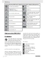 Предварительный просмотр 31 страницы Parkside PSBM 500 A1 -  3 Operation And Safety Notes