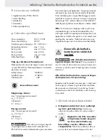 Предварительный просмотр 32 страницы Parkside PSBM 500 A1 -  3 Operation And Safety Notes