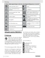 Предварительный просмотр 41 страницы Parkside PSBM 500 A1 -  3 Operation And Safety Notes