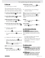 Предварительный просмотр 40 страницы Parkside PSBM 500 A1 -  5 Operation And Safety Notes