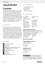 Предварительный просмотр 6 страницы Parkside PSBM 500 A2 Operation And Safety Notes