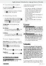 Предварительный просмотр 45 страницы Parkside PSBM 500 A2 Operation And Safety Notes