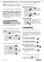 Предварительный просмотр 54 страницы Parkside PSBM 500 A2 Operation And Safety Notes