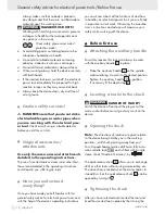 Preview for 8 page of Parkside PSBM 850 Operation And Safety Notes