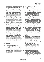 Предварительный просмотр 59 страницы Parkside PSBS 240 C2 Translation Of The Original Instructions