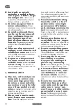 Preview for 22 page of Parkside PSBSA 20-Li C3 Translation Of The Original Instructions