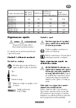 Preview for 87 page of Parkside PSBSA 20-Li C3 Translation Of The Original Instructions