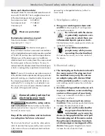 Preview for 6 page of Parkside PSG 50 A1 Operation And Safety Notes