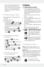 Preview for 10 page of Parkside PSG 85 A1 Original Instructions Manual