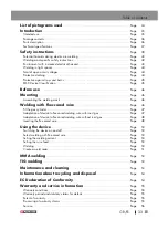 Preview for 42 page of Parkside PSGS 120 A1 Operation And Safety Notes