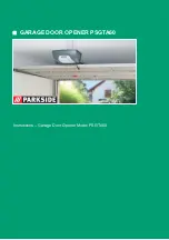Parkside PSGTA60 Instructions Manual preview