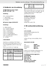 Preview for 33 page of Parkside PSHL 2 A1 Operation And Safety Notes