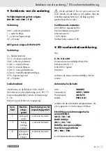 Preview for 43 page of Parkside PSHL 2 A1 Operation And Safety Notes