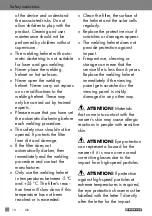 Preview for 10 page of Parkside PSHL 2 A2 Installation, Operating And Safety Information