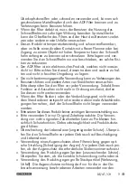 Предварительный просмотр 9 страницы Parkside PSHL 2 D1 Operation And Safety Notes Translation Of The Original Instructions