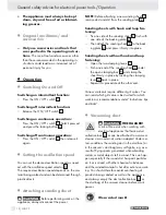 Preview for 11 page of Parkside PSS 250 A1 Operation And Safety Notes