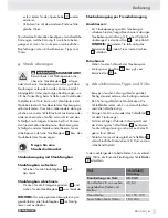 Preview for 62 page of Parkside PSS 250 A1 Operation And Safety Notes