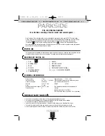 Preview for 4 page of Parkside PSS 310 Manual