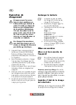 Предварительный просмотр 12 страницы Parkside PSSA 3.6 C4 Translation Of The Original Instructions