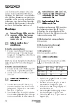 Предварительный просмотр 12 страницы Parkside PSSPA 20-Li B2 Translation Of The Original Instructions