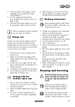 Preview for 15 page of Parkside PSSSA 20-Li B2 Instructions Manual