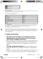 Preview for 7 page of Parkside PSTB 6 A1 Operation And Safety Notes